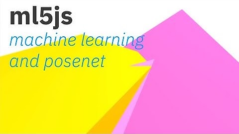 using PoseNet with p5js and ml5js