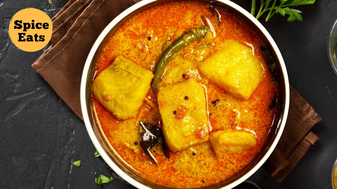 Baked fish in coconut milk