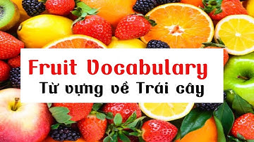 Từ vựng về Trái cây| Fruit vocabulary| English vocabulary #learnenglish #learnenglishonline