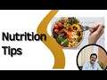 NUTRITION TIPS!| Dr.Yahya Parakkavetty #nutritiontips #dryahya