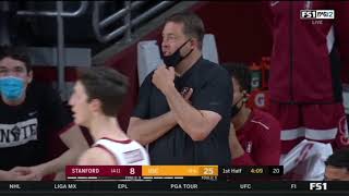 Full Game Cuts: Evan Mobley O and D vs  Stanford (10 PTS 8 REBS 3 ASTS 2 BLKS)