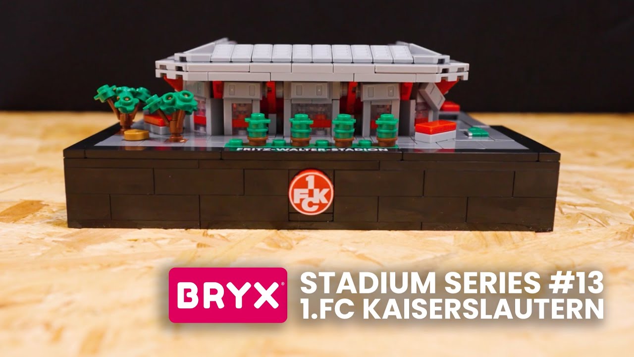 BRYX Build: Fritz-Walter-Stadion - 1.FC Kaiserslautern - BRYX Stadium Series #13