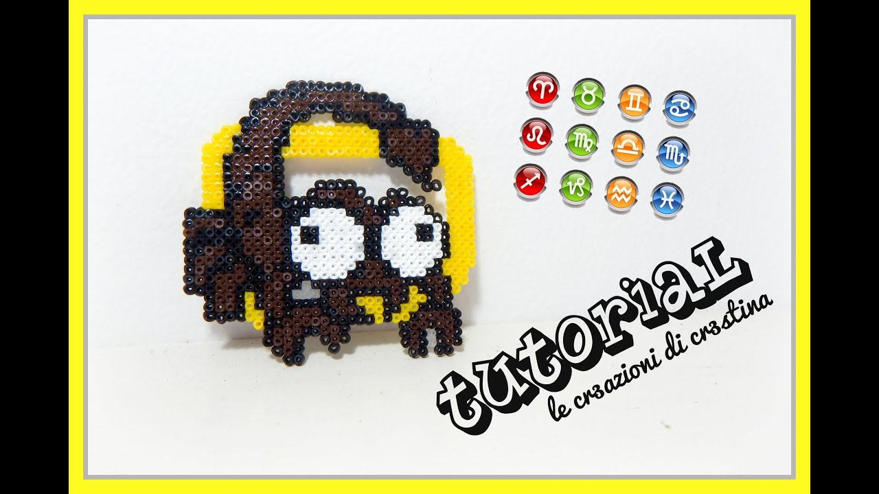 Tutorial Segno Zodiacale dello Scorpione con Hama Beads - Star Signs/Zodiac Series