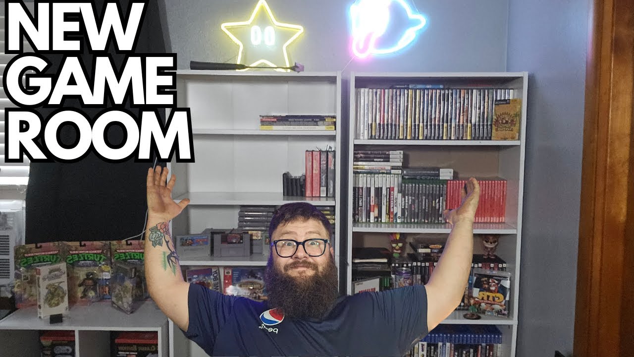 BUILDING MY DREAM GAME ROOM - YouTube