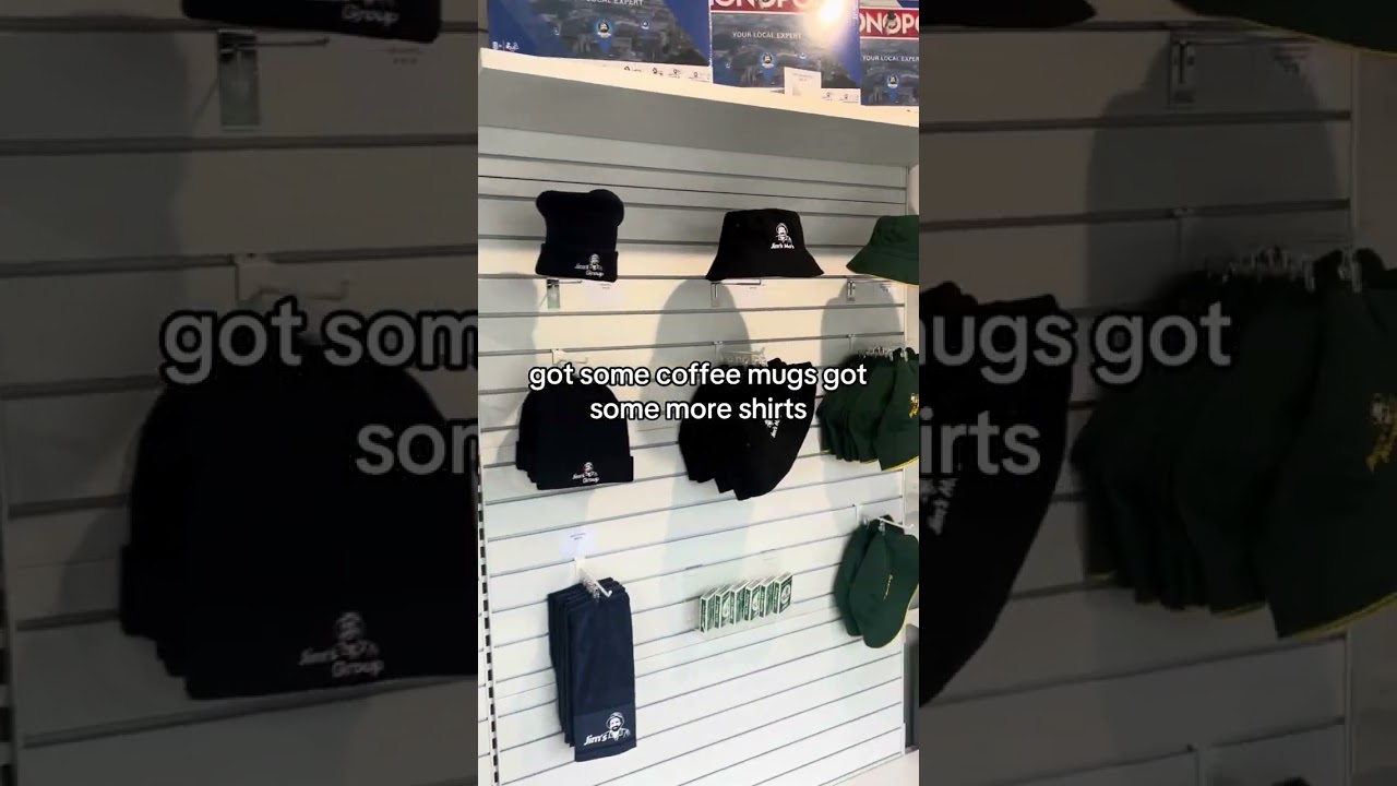 Welcome to the Jim’s Shop #jimsgroup #shop #shopping #merch