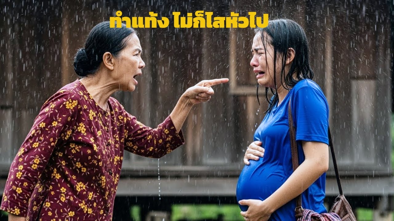 ถูกแม่แท้ ๆ ไล่ออกท่ามกลางสายฝนขณะตั้งครรภ์ หญิงสาวร่ำไห้ และความจริงทำให้ทั้งหมู่บ้านตะลึง