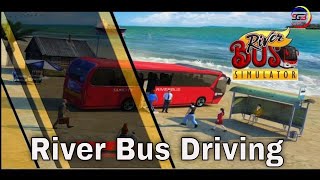 River Bus Driving Tourist Bus Simulator 2018 - Best Android Gameplay 1080p screenshot 5