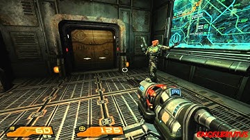 Quake 4 - Tram Hub Station PC Gameplay Video (Rank: General) Level 23/2