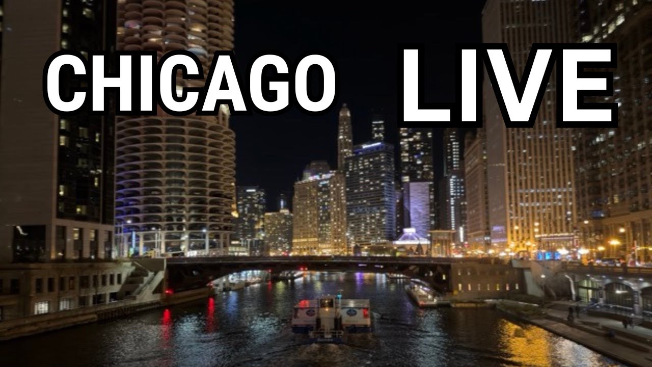 City Of Chicago LIVE Walking Tour On Monday (November 17, 2025) No Talking City Sounds 44°F
