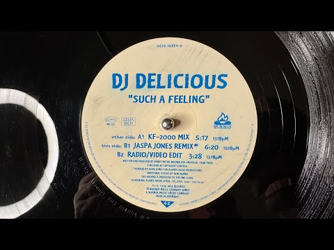 DJ Delicious — DJ Delicious – Such A Feeling (Jaspa Jones Remix) - Club Culture – 0630-14854-0 (1996)