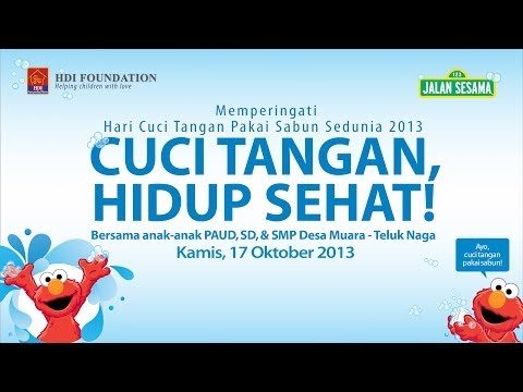 Cuci Tangan Pakai Sabun Hari Gambar Slogan