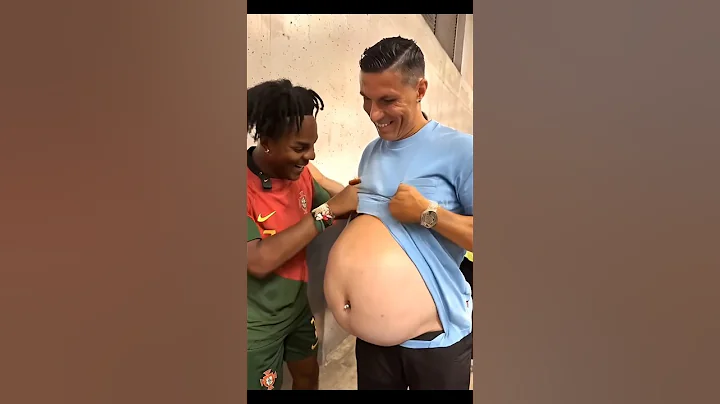 iShowSpeed Meets Cristiano Ronaldo... But He's PREGNANT?! 😂🤣 #Funny #AI #Ronaldo #iShowSpeed