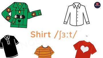 Học Tiếng Anh - Tên Trang Phục, Quần Áo, Clothes , @Eplus_Class
