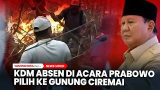 Dedi Mulyadi Lebih Pilih Padamkan Karhutla di Gunung Ciremai Daripada Hadir di Acara Prabowo
