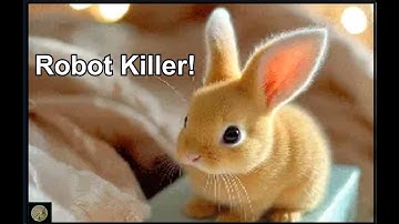 A Bunny killed my Robot! (1 min, 41 sec.)