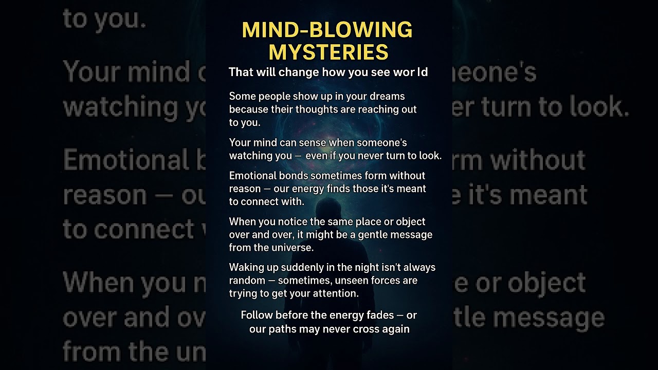 MIND-BLOWING MYSTERIES