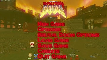 Brutal Doom II Reshade in 4K 60fps Level 11