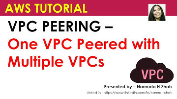 AWS Tutorial - VPC PEERING –One VPC Peered with Multiple VPCs