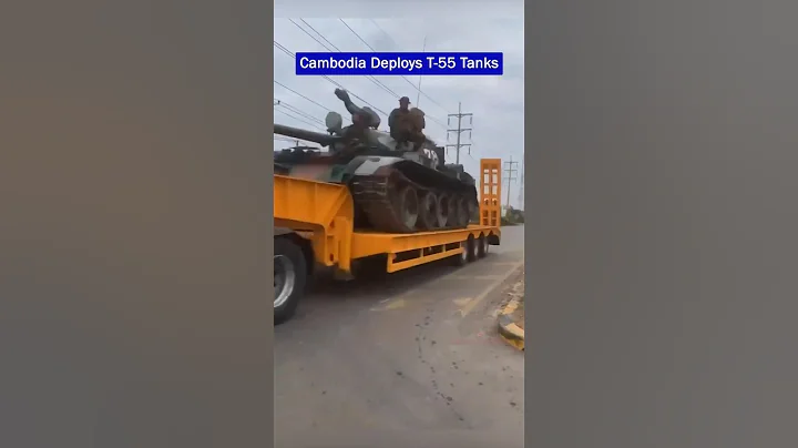 Cambodian Army Sends Its T-55 Tanks to the Front!
