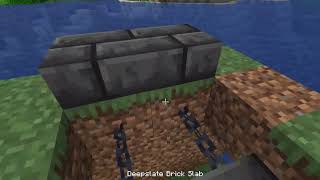 Modern Bridge design in minecraft tutorial #tutorial #beebrain #minecraft #hacks