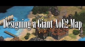 AoE2:DE - Giant Map Design Time Lapse