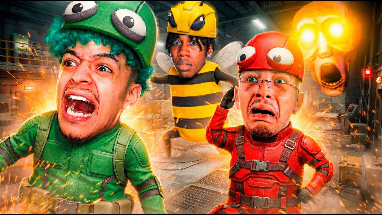 R.E.P.O com amigos: 99% grito, 1% estratégia (ft. Abelha e DeniJoga)