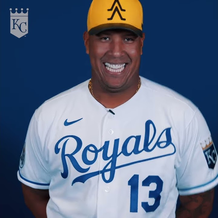 Men's Kansas City Royals Salvador Perez Majestic Royal 2018 Spring