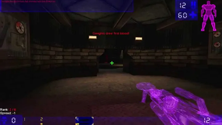 Unreal Tournament GOTY Walkthrough "Godlike" 1440p maxed graphics PART 42 - Shrapnel (Deathmatch)