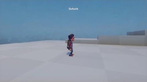 Dreams™ 3rd person custom character movement Vs default non-hacked version