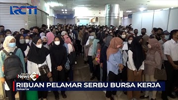 Ribuan Pelamar Serbu Bursa Kerja yang Digelar di Kawasan Pademangan #SeputariNewsPagi 11/08