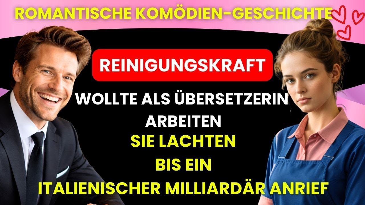 Die Putzfrau wollte als Übersetzerin arbeiten alle lachten, bis ein italienischer Milliardär anrief
