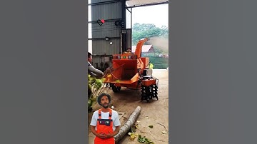 #fcnfm FCN.FM Wood Chipper Machine: Suitable for Various Wood Types and Sizes