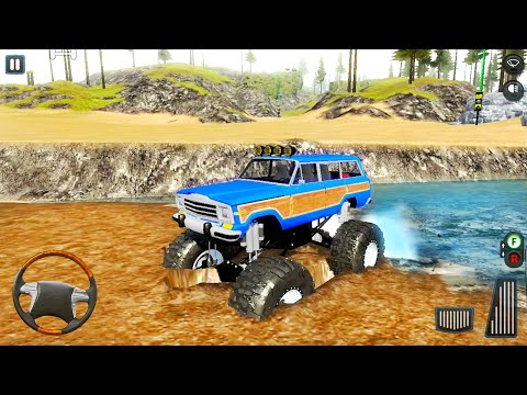 Monster Truck Driving In Offroad Outlaws #4 - Mud and Rocks - Android Gameplay