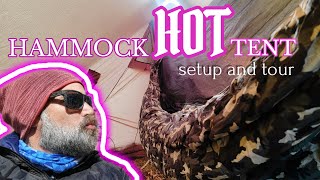OneTigris Rocdomus Hammock Hot Tent: Set-up and Tour (Pros and Cons)