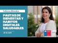 Taller Mineduc: &#39;&#39;Pautas de bienestar y hábitos digitales saludables&#39;&#39;