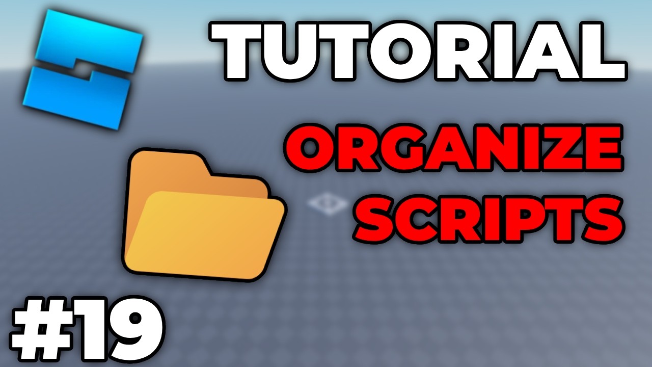 How to ORGANIZE SCRIPTS in ROBLOX STUDIO (#19) - YouTube