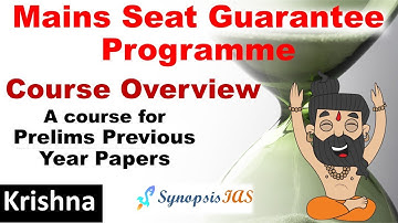 Mains Seat Guarantee Programme MSGP Course Overview | How to Prepare for IAS Prelims UPSC