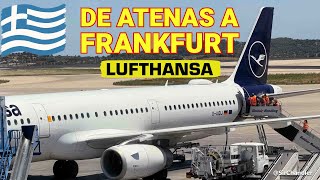 VUELO DE ATENAS A ALEMANIA - LUFTHANSA