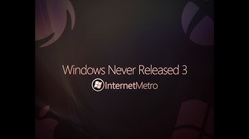 Windows Never Released 3