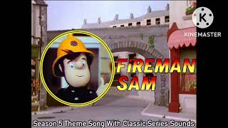 Fireman Sam Season 5 Theme Song With Clic Series Sound Effects. Template.