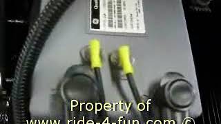 controller removal 2005-2015 GEM Car