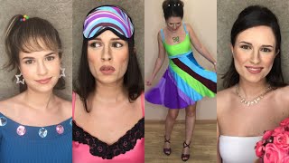 Jenna Rink makeup transformation 13 going on 30 challenge (short version)