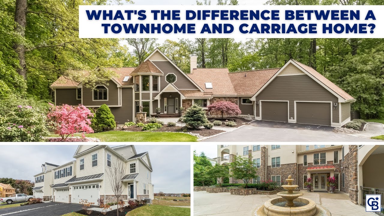 Townhome or carriage home Whats the difference? YouTube