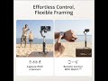 DJI Osmo Mobile 7P Gimbal Stabilizer For Iphone,Android,Native Tracking,Lighting,3-Axis Phone