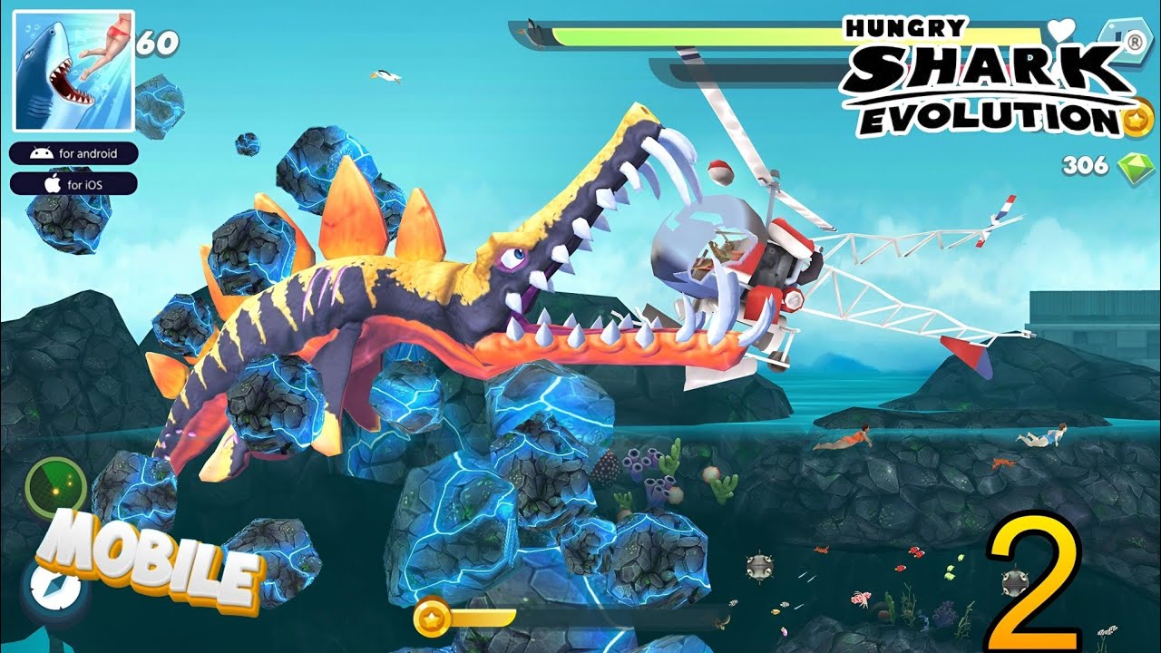 Hungry Shark Epic Feeding Frenzy! 🦈 Walkthrough Gameplay Part 2 ...