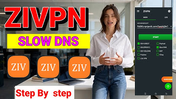 How to Set Up Slow DNS on ZIVPN for Faster & More Stable VPN Speeds!