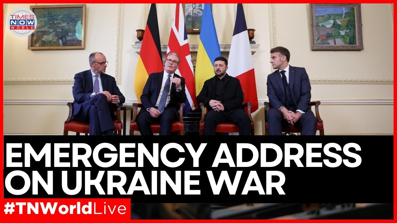 LIVE| Keir Starmer Rolls Out Red Carped for Zelensky at 10 Downing Street| Macron, Merz, EU Leaders