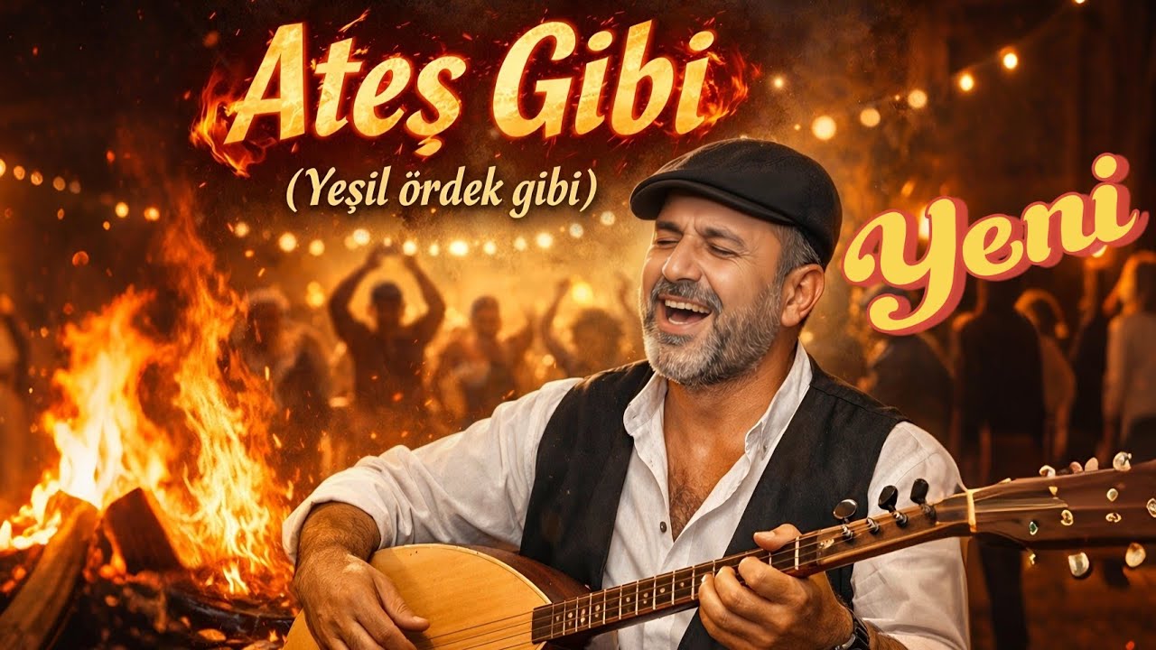 Ateş Gibi_( Yeşil ördek gibi) _ yeni _ Turkish song _official audio 