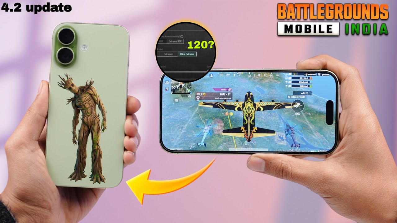 iPhone 17 - 120 FPS  bgmi Test,Heating & Battery Test | Shocked...