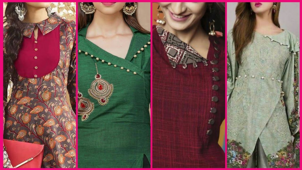 30+ Collar KurtiBeautiful 😍🥰😍🥰New Stylish Fashionable Traditional